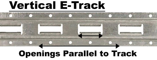vertical e track