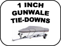 GUNWALE TIE DOWNS - 1 INCH