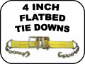 4 INCH FLATBED TIE DOWNS
