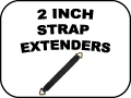 2 INCH STRAP EXTENDERS